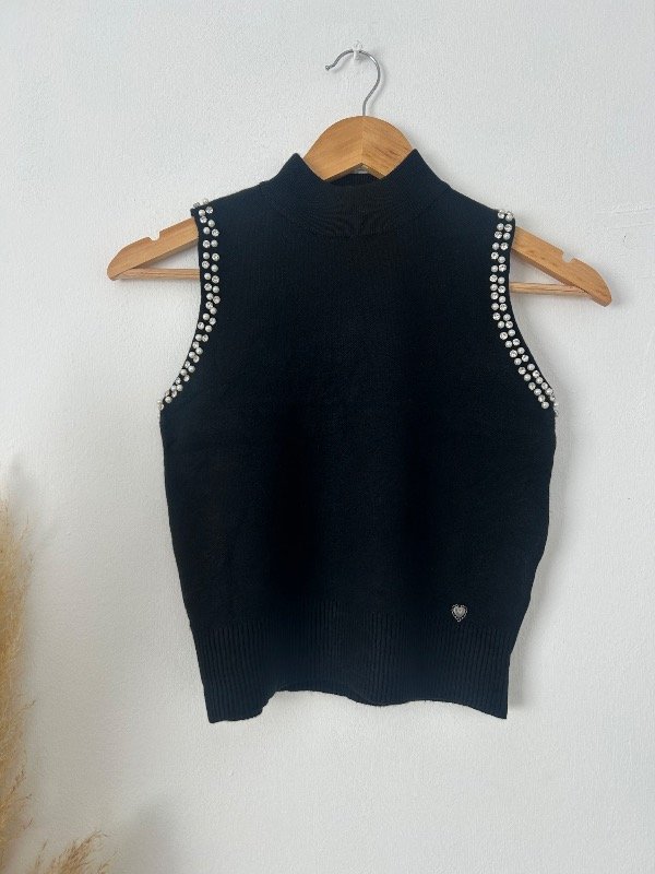 Producto - Chaleco Perla (negro)