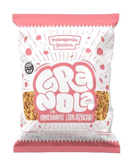 Producto - Granola con Almendras sin Azucar - Patagonia Grains-