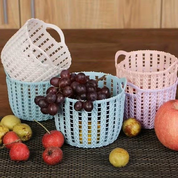 Producto - CANASTITA PLASTICA CALADA 13X13 COLORES SURTIDOS - 0