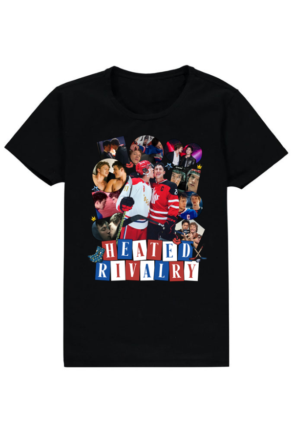 Producto - Remera Heated Rivalry Negra Collage 2