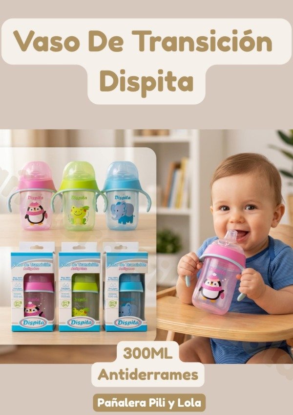 Producto - Vaso de transición Dispita 300ml ( Consultar color disponible)