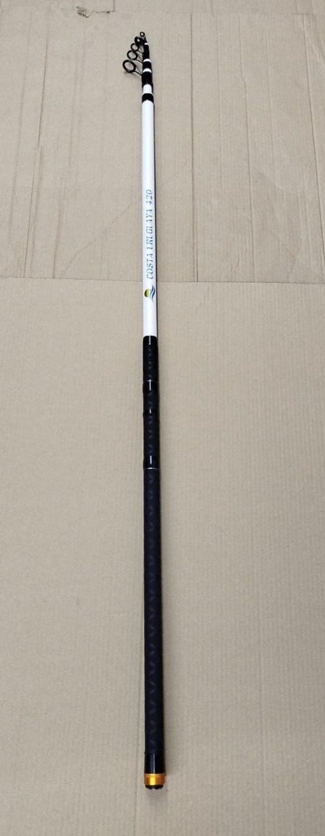 Producto - CAÑA TELESCOPICA X-FISH COSTA URUGUAYA 4,20 GRAFITO + KEVLAR