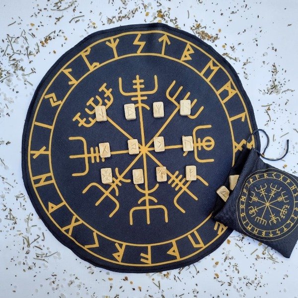 Producto - Paño runas (circular) - 5