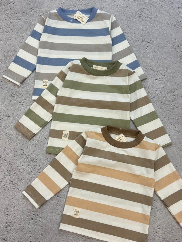 Producto - Camiseta bebe rayada