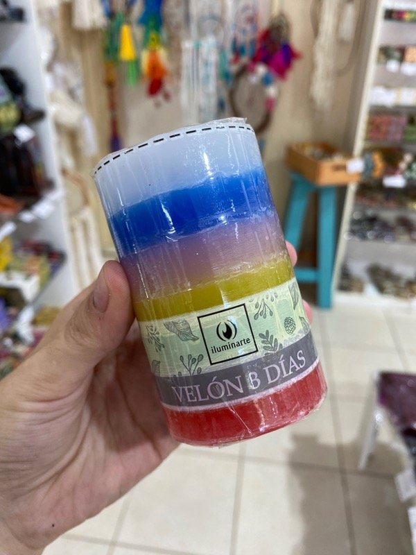 Producto - Velón 3 días 7 colores - Iluminarte