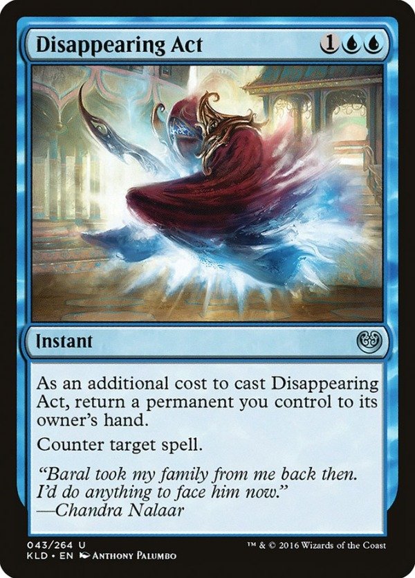 Producto - Disappearing Act  Kaladesh