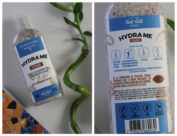Producto - HYDRA ME BAJO LA DUCHA EXFOLIANTE - BEL LAB - 2