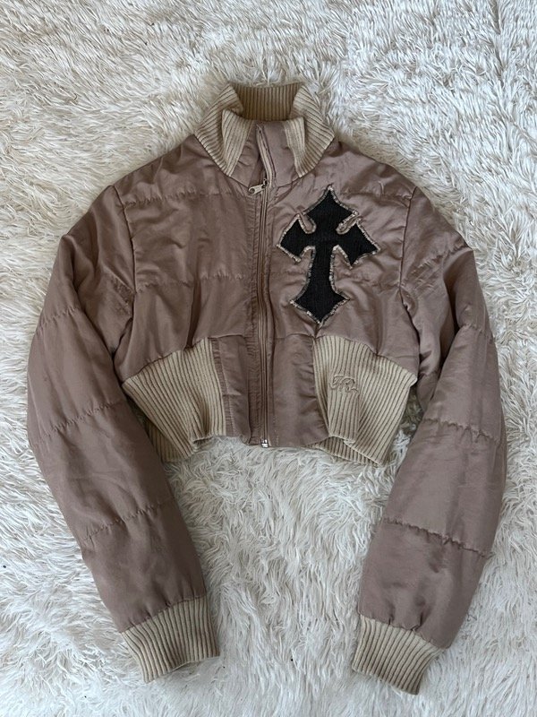 Producto - Camperita cropped cross Custom talle S