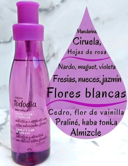 Producto - Body Splash Ciruela y Flor de Vainilla 200 ml - 1