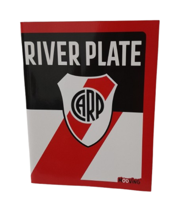 Producto - Mooving River Plate Escudo Cuaderno 16x21cm Tapa Blanda 48 Hojas