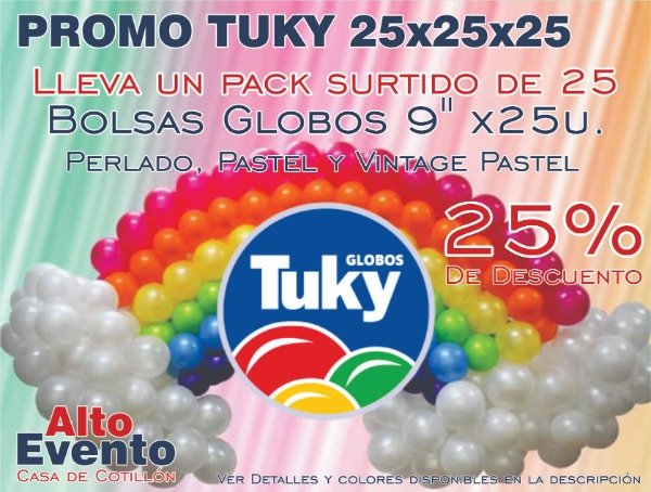 Producto - PROMO TUKY 25x25x25