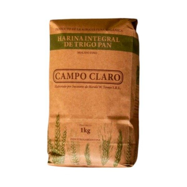 Producto - Harina Integral de Trigo Pan x 1k CAMPO CLARO