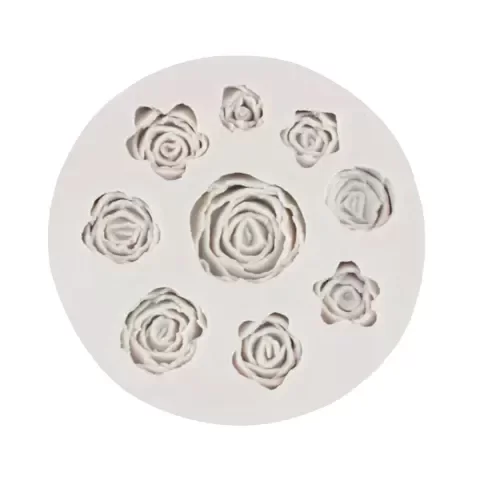 Producto - Molde mix de rosas x 8