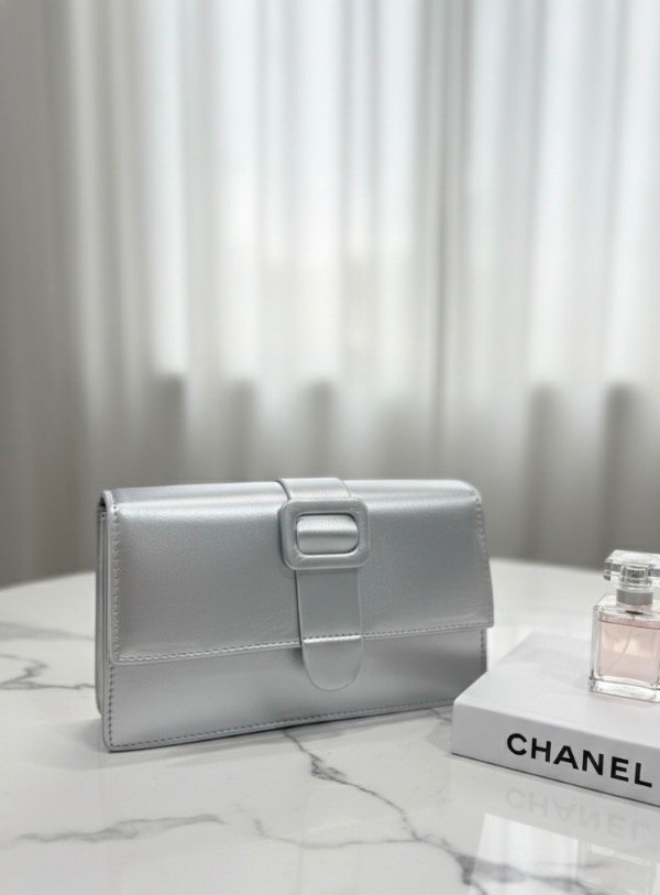 Producto - Cartera Bandolera Suiza - Plata