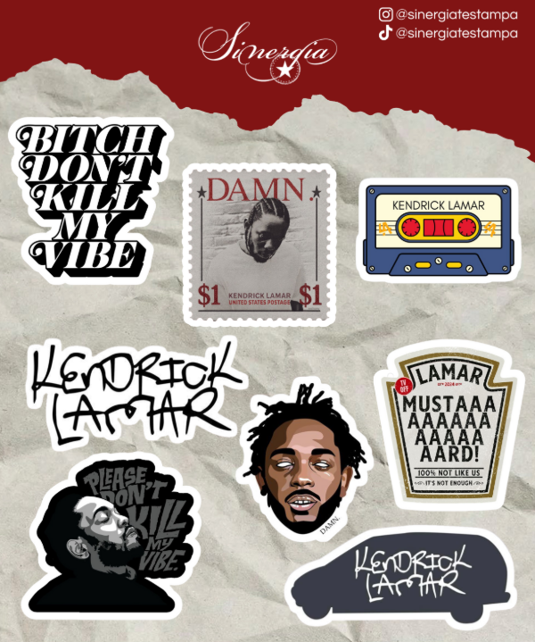 Producto - Stickers - Kendrick Lamar