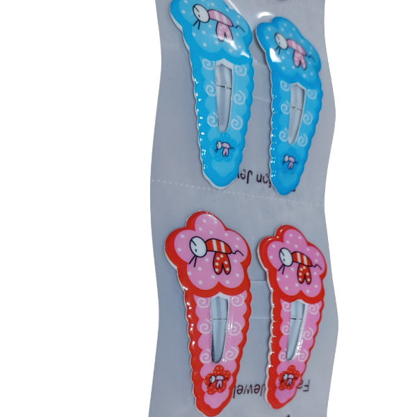 Producto - Hebillas Tic Tac flor con Abejitas Para Niñas - 5
