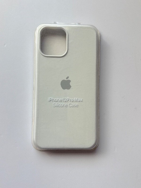 Producto - Silicone case blanca iphone 12 pro max