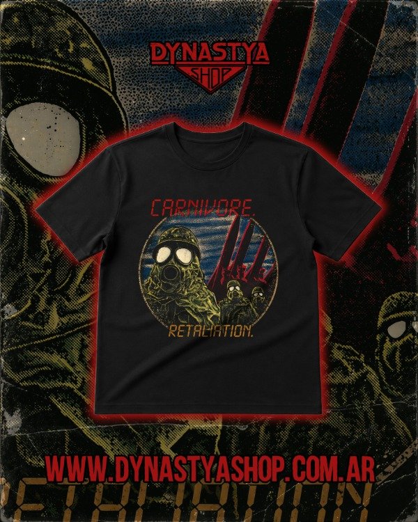 Producto - Remera - Carnivore - Retaliation - 0