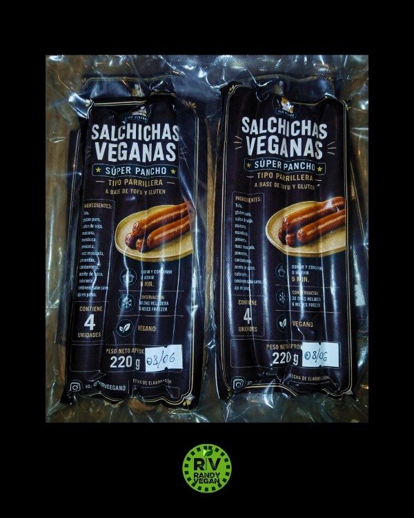 Producto - Salchichas Parrilleras x4 - Sur Vegano