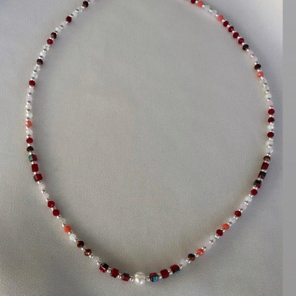 Producto - Collar cristal rojo