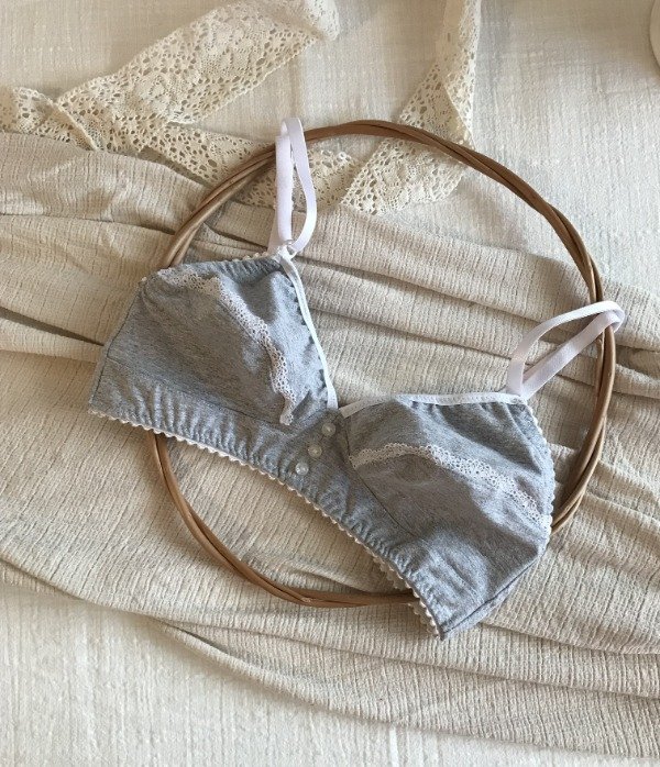 Producto - Corpiño reforzado Tilo gris melange