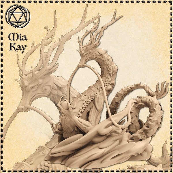 Producto - Dragón de río - Dungeons and Dragons