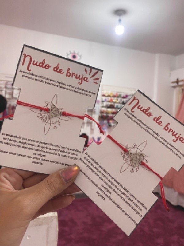 Producto - Pulsera nudo de bruja (por unidad)