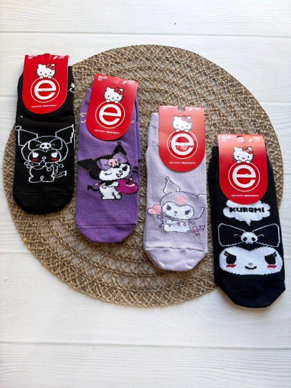 Producto - ART 6601 - SOQUETES HELLO KITTY - ADULTO UNIDAD