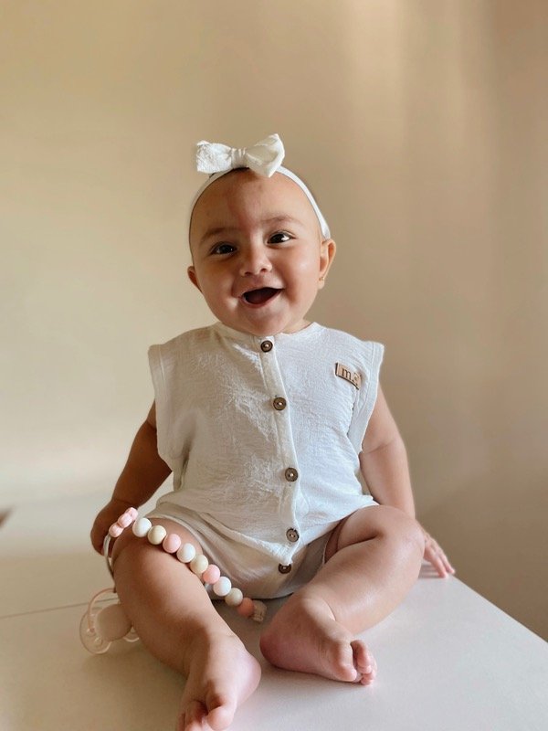 Producto - Enterito lino blanco