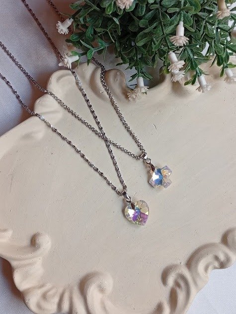 Producto - Collar cristal - Acero quirúrgico - 1