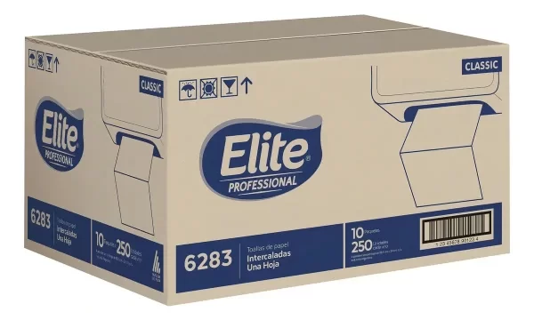 Producto - Toalla Intercalada Elite 10 X 250 Unidades 6283