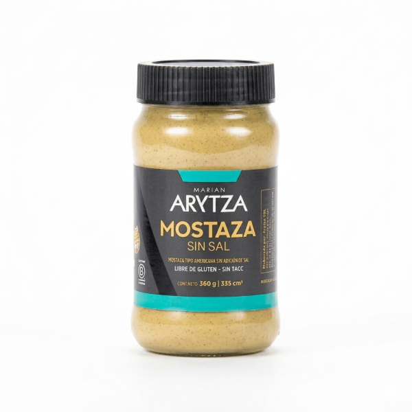 Producto - Mostaza Sin Sal x 360g
