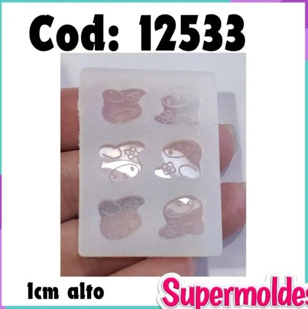 Producto - Miniaturas 6u Melody cod 1253