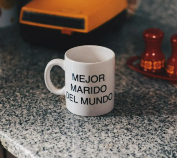 Producto - taza el mejor marido ( video de abel pintos)