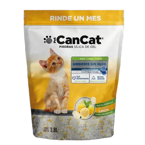 Producto - Piedras sanitarias Cancat gel silica limon