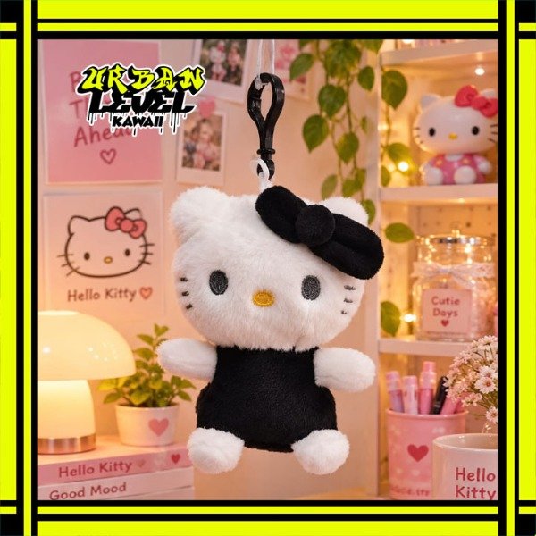 Producto - Llavero Peluche Hello Kitty Black - Sanrio