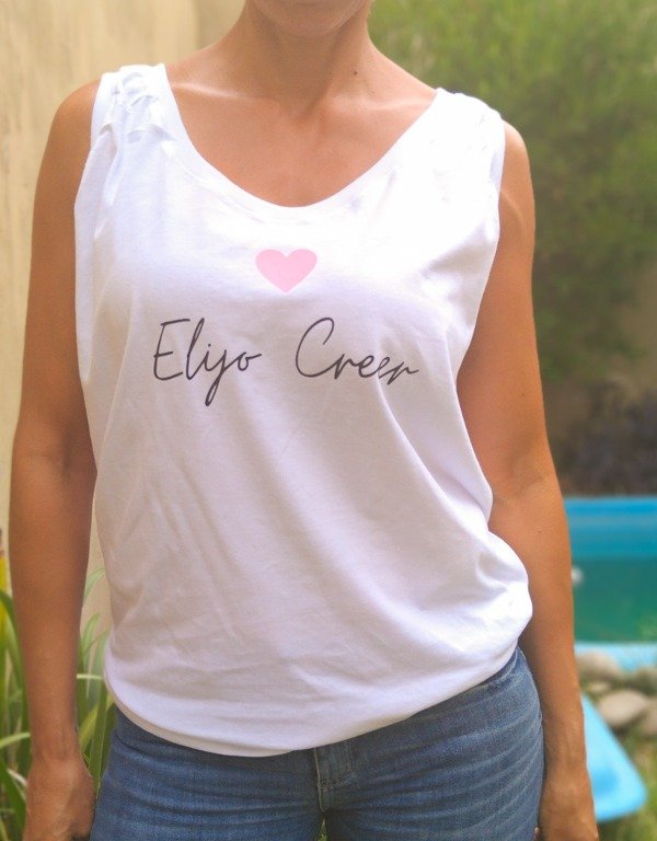 Producto - Musculosa ELiJO CREER