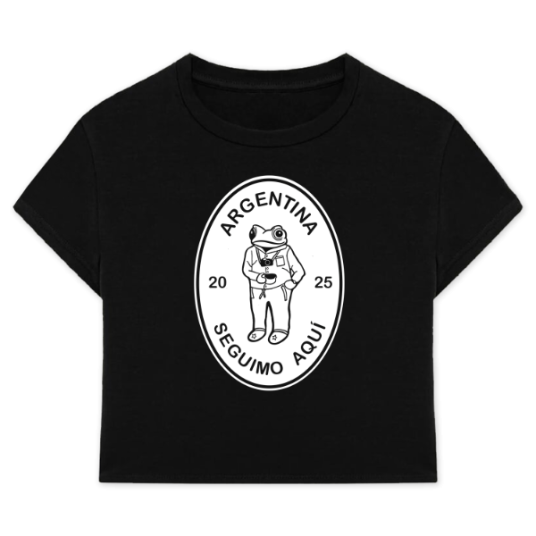 Producto - Baby Tee DTmF Argentina - Bad Bunny