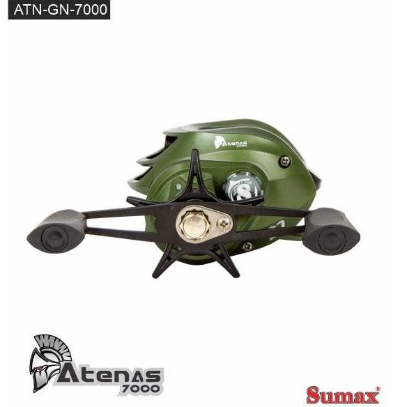 Producto - Reel Bait Sumax Atenas 7000 7BB 7Kg Colores Verde AMBAS MANIJAS - 4