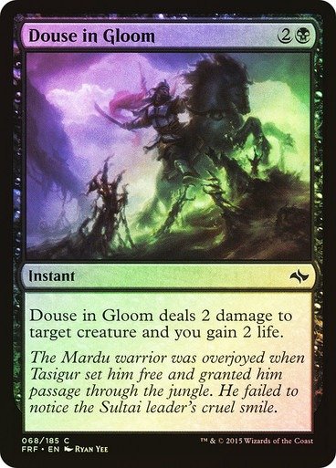 Producto - Douse in Gloom Foil  Fate Reforged