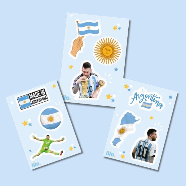 Producto - Planchas de Stickers - Mundial 2026