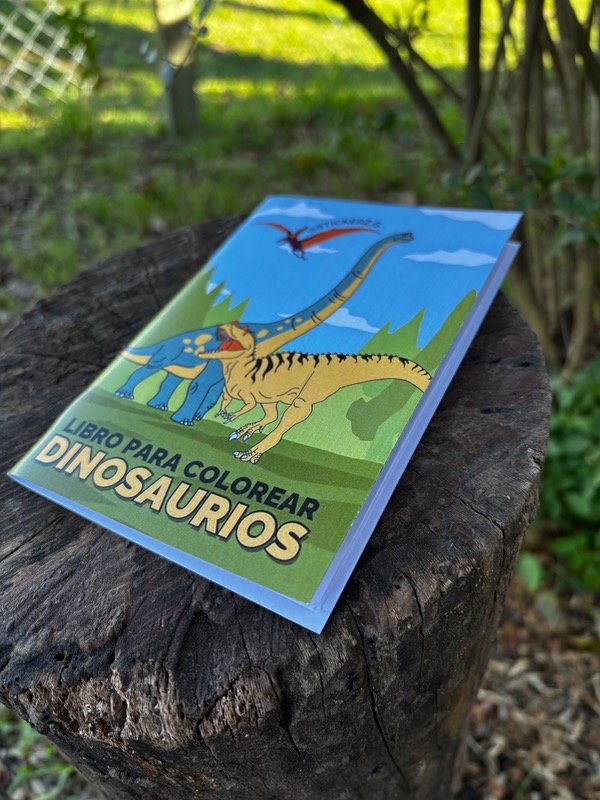 Producto - LIBRITO COLOREABLE DINOSAURIOS