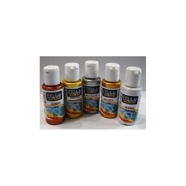 Producto - ACRILICO EQ ARTE FLUO/METALIZADOS 50CC