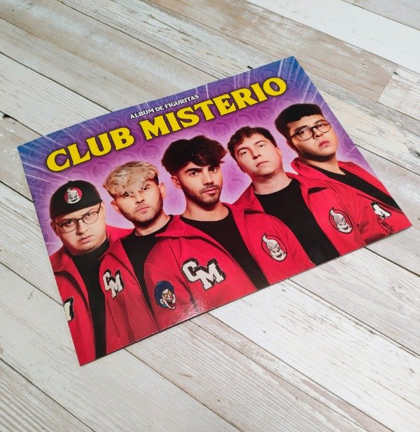 Producto - ALBUM DE FIGURTIAS CLUB MISTERIO
