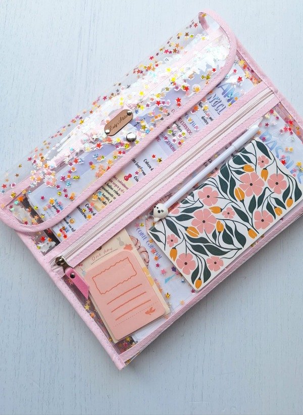 Producto - Estuche Emilia XXL + Mini estuche A6 de regalo (A PEDIDO)