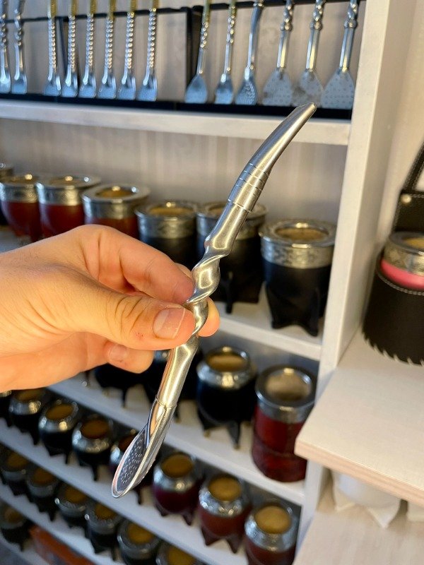 Producto - Bombillon Torneado de Acero Inoxidable