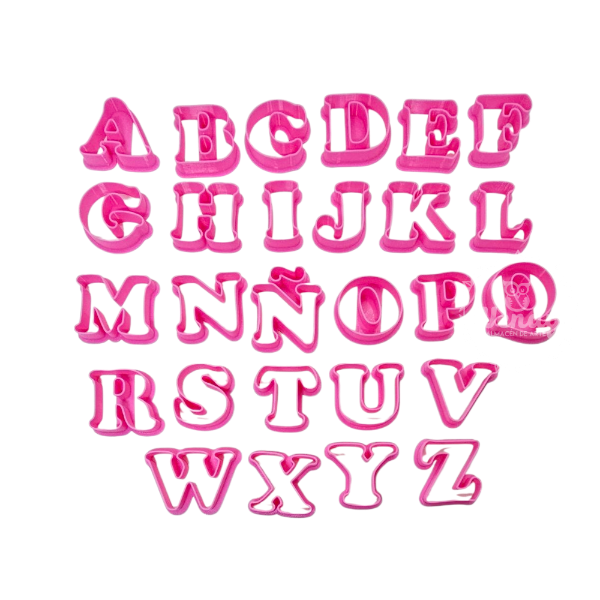 Producto - Abecedario letras Cooper 4 cm