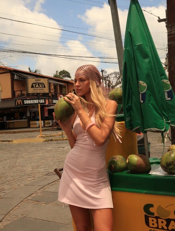 Producto - VESTIDO FRUNCE CUELLO PARA ATAR