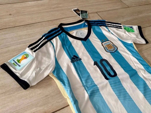 Producto - CAMISETA AFA IMPORTADA TITULAR RETRO 2014 #10 MESSI - 2