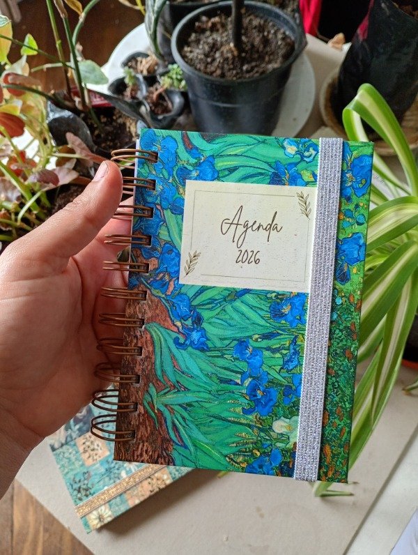 Producto - Agenda A6 lirios - 0